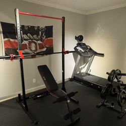 Weight Rack and Bench