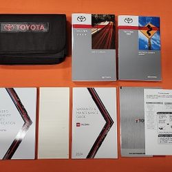2024 Toyota Tacoma Owners Manual - Complete Set 