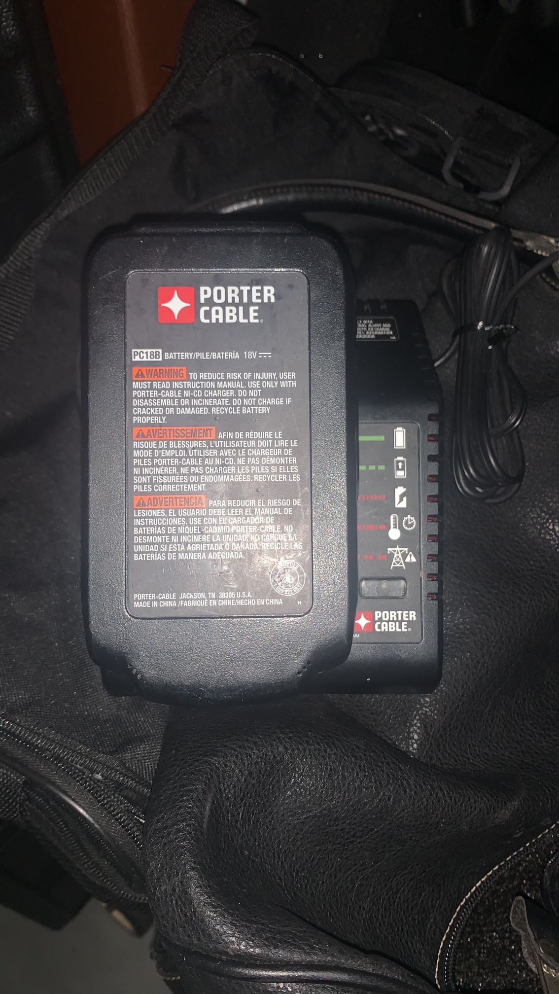 Porter Cable (original) Battery + Charger