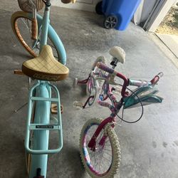Adult and Child Bike Bundle - Like New 