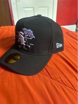 Black New Era White Sox fitted hat size 71/4