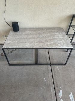 Stone coffee table