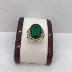 Sterling Silver Filled Men Ring Size 8