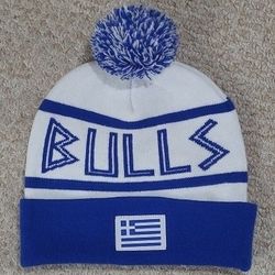 Greek Winter Windy City Bulls Hat
