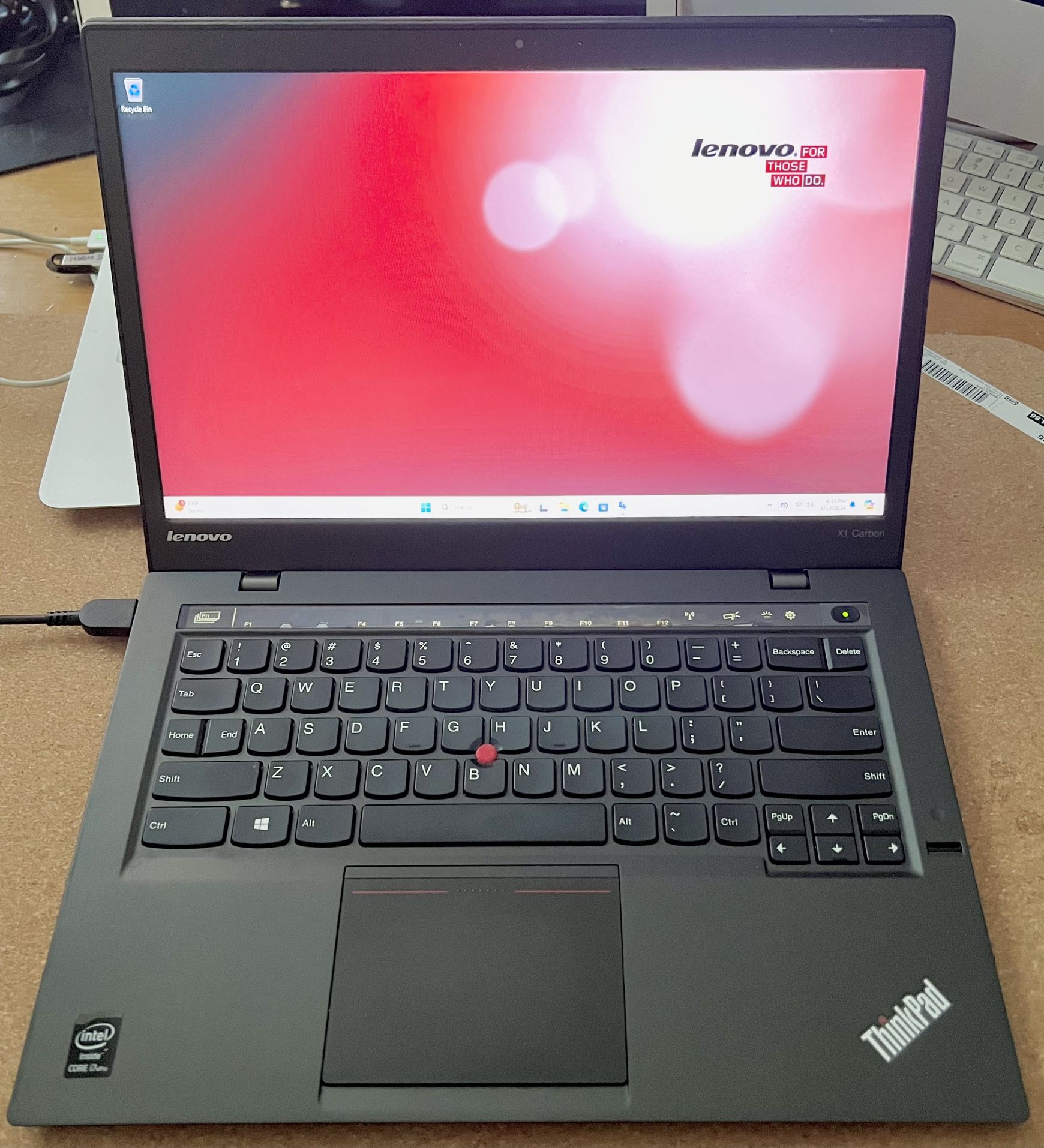 Lenovo ThinkPad X1 Carbon 14” i7-4600U 2.1GHz 8GB 256GB SSD Win11Pro Office21