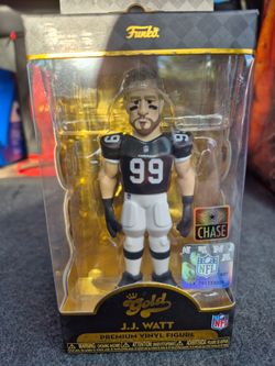 Funko Gold NFL J.J. Watt Arizona Cardinals Chase Edition Vinyl Figure