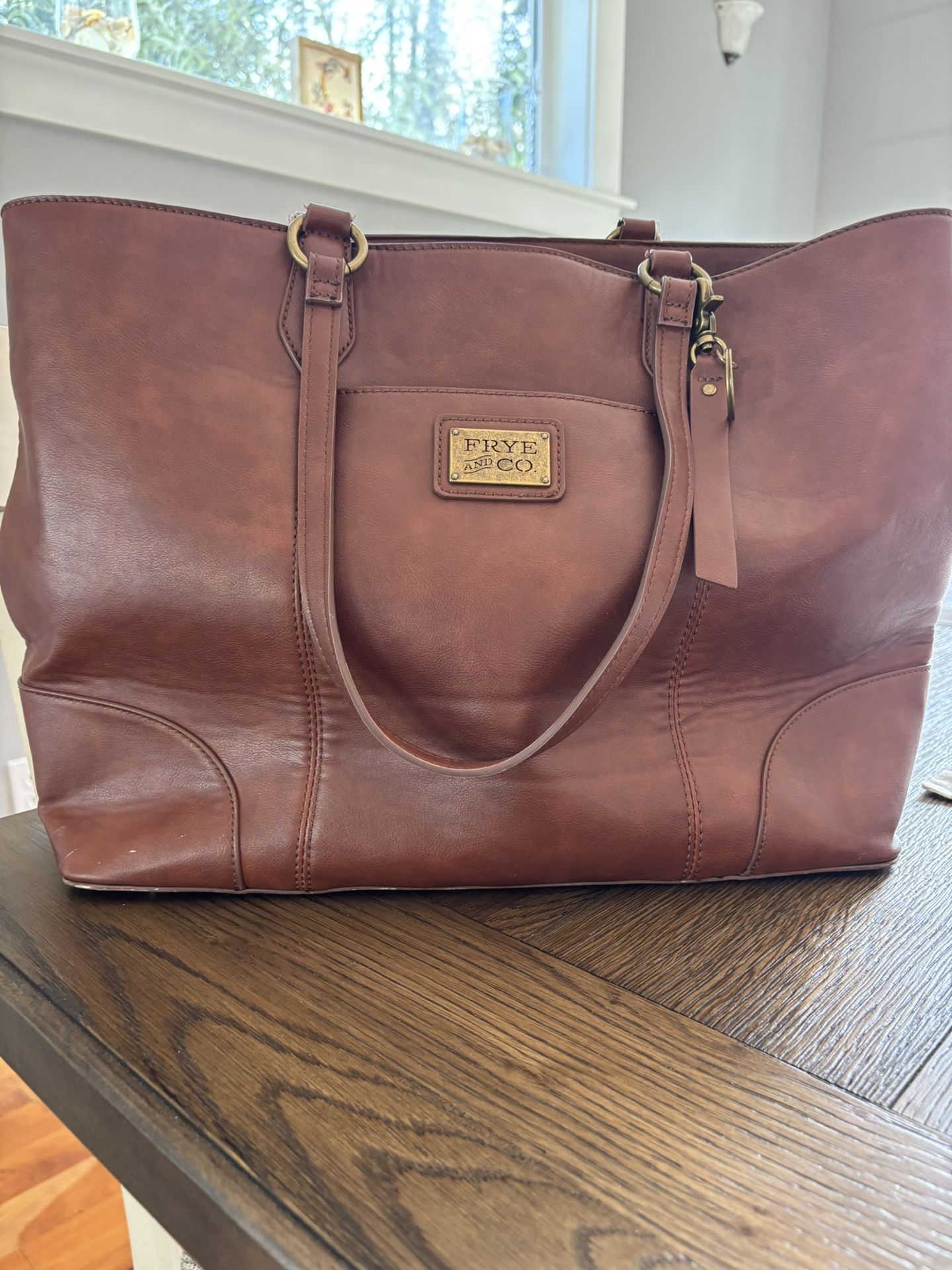 Frye leather Tote Bag