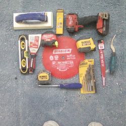 Assortment Of Tools Needed For The Trade....