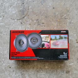 KICKER K SERIES 5 1/4 INCH SPEAKERS