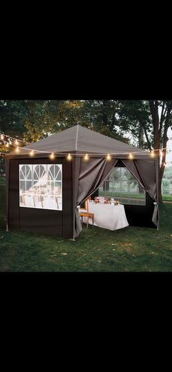 10x10 Black Canopy