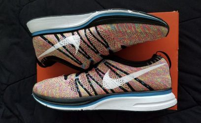 Nike Flyknit Trainer Multicolor RARE Size 8 Racer yeezy nmd ultra boost pk