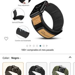 SUNFWR Compatible con Apple Watch Band