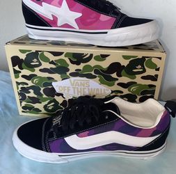 BAPE X VANS (LX Knu School TB) BAPE MULTI COLOR
