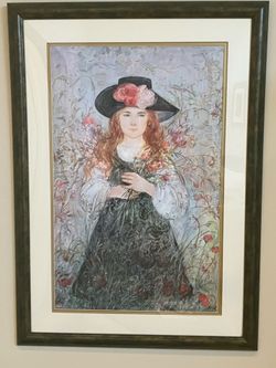 Young Flower Girl Portrait