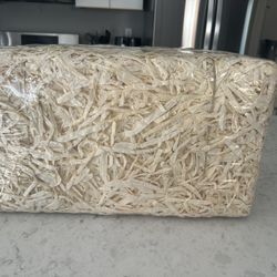 New fake hay bale for decoration