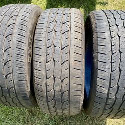 Set 3, 285-45-22 Tires