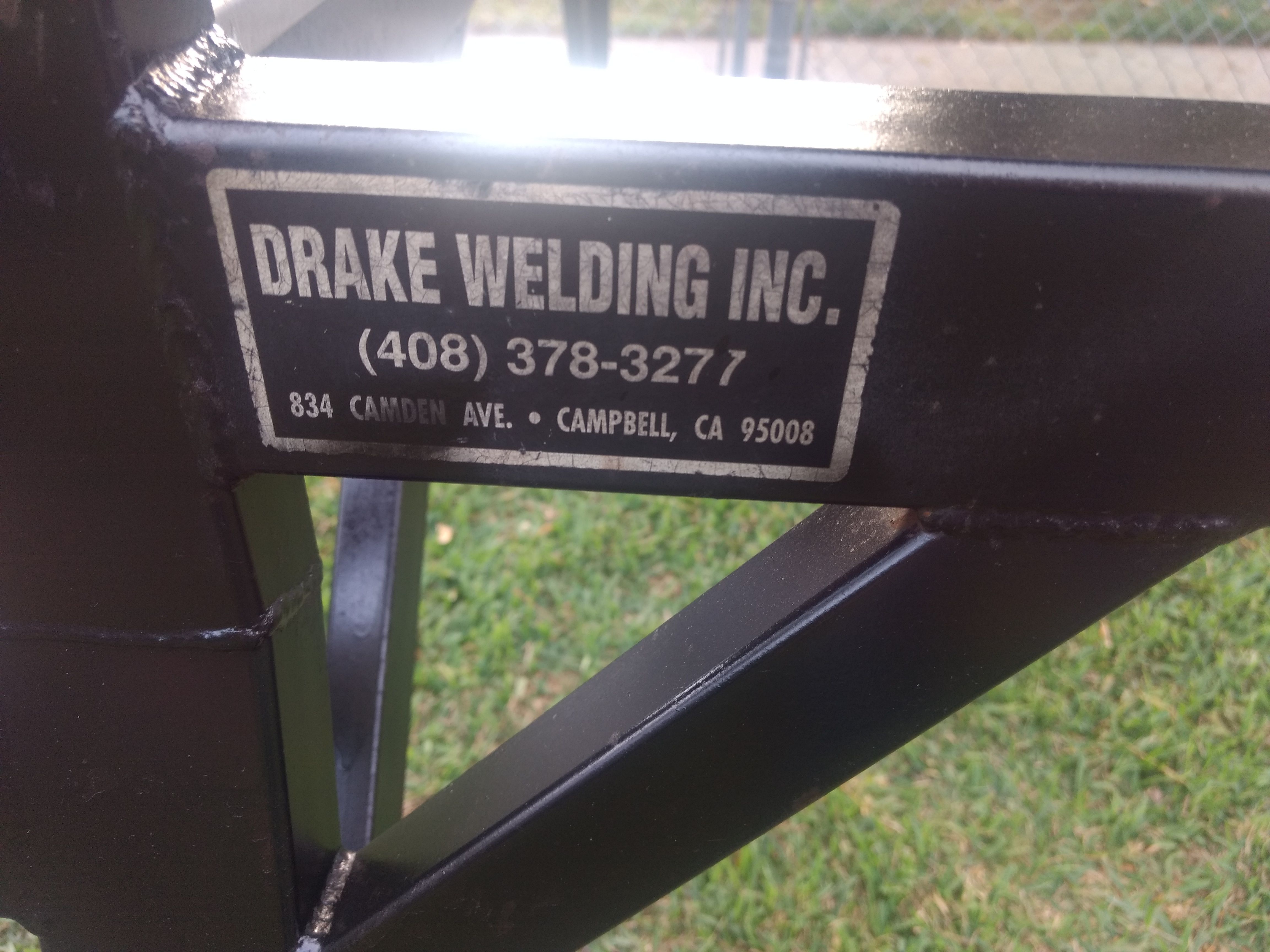 ( Drake Welding Lumber Rack for Full Size))