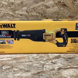 DEWALT 20-Volt MAX Lithium Ion Cordless Brushless Reciprocating Saw with FLEXVOLT ADVANTAGE (Tool Only)
