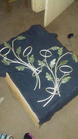 Hanging candle holders