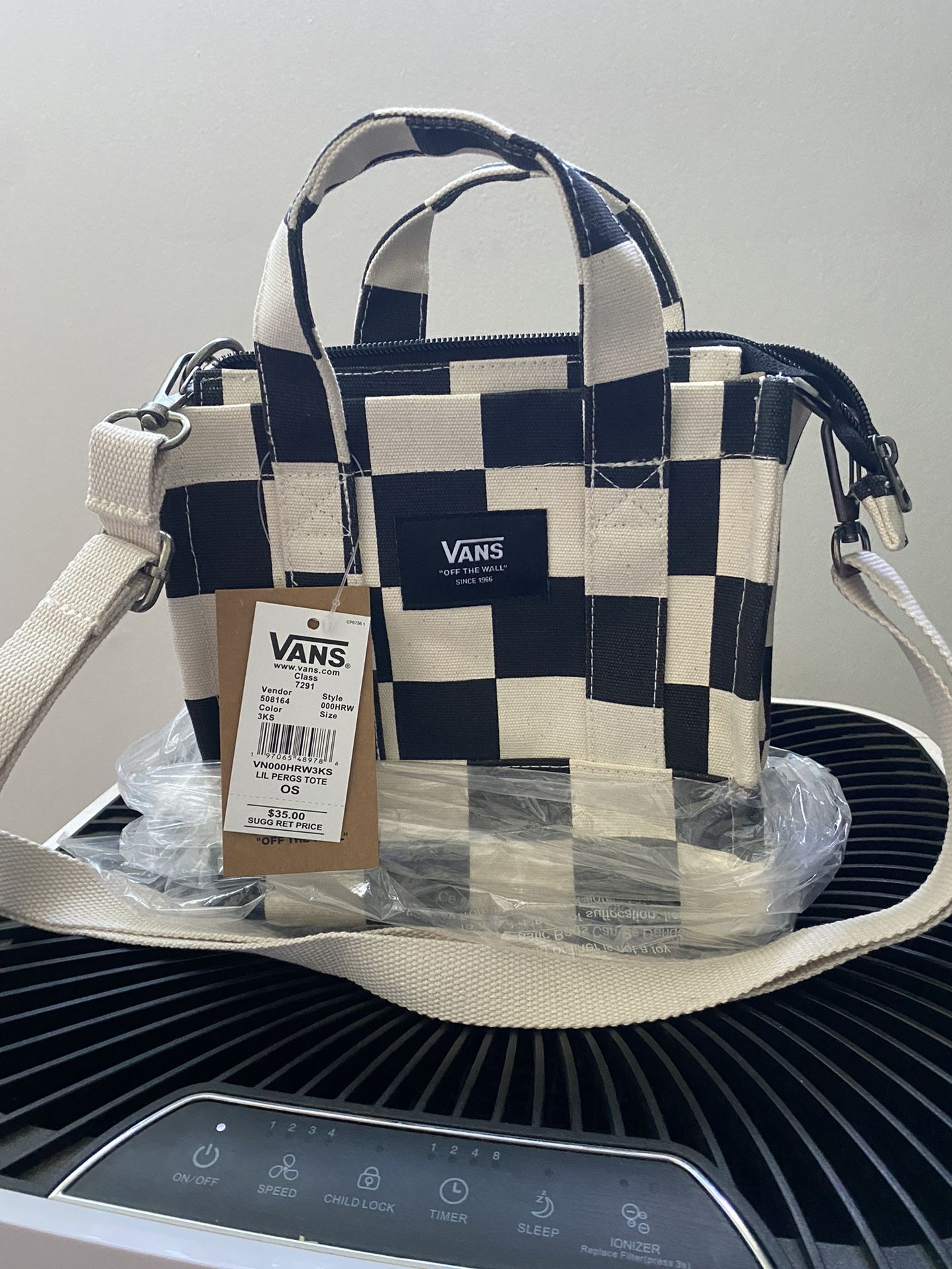 Vans Checkered Mini Tote Brand New With Tags