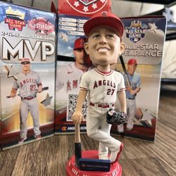 Mike Trout 11x All Star Bobble Head New