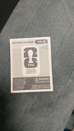 Cristiano Ronaldo panini card sticker