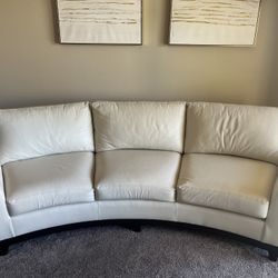 Leather couch