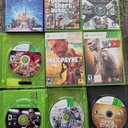 XBox 360 Games Used