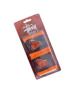 Vintage 90s Stussy Performance Wrist Bands