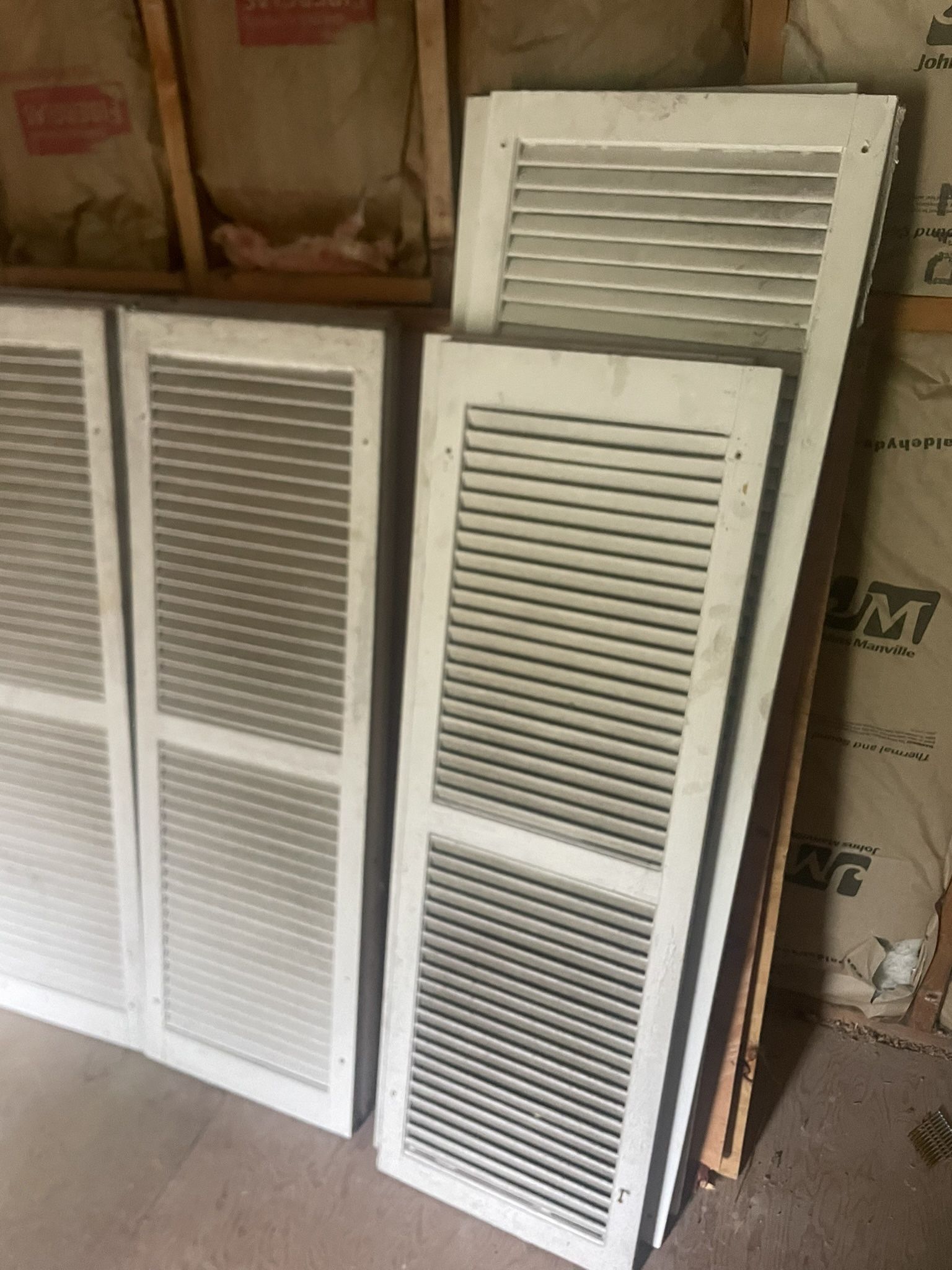 White Window Shutter