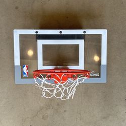 Spalding NBA Pro Door Hang Basketball Mini Hoop 