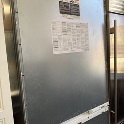 Sub -Zero 66” Column Refrigerator and Freezer Panel Ready
