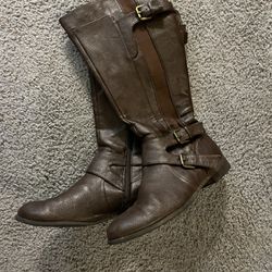 Brown Fashion Boots  