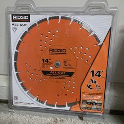 RIDGID 14" All-Cut Blade NRFB NIB