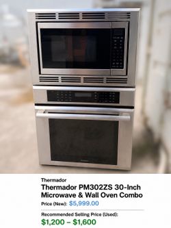 Built In Microwave & Single Wall Oven
