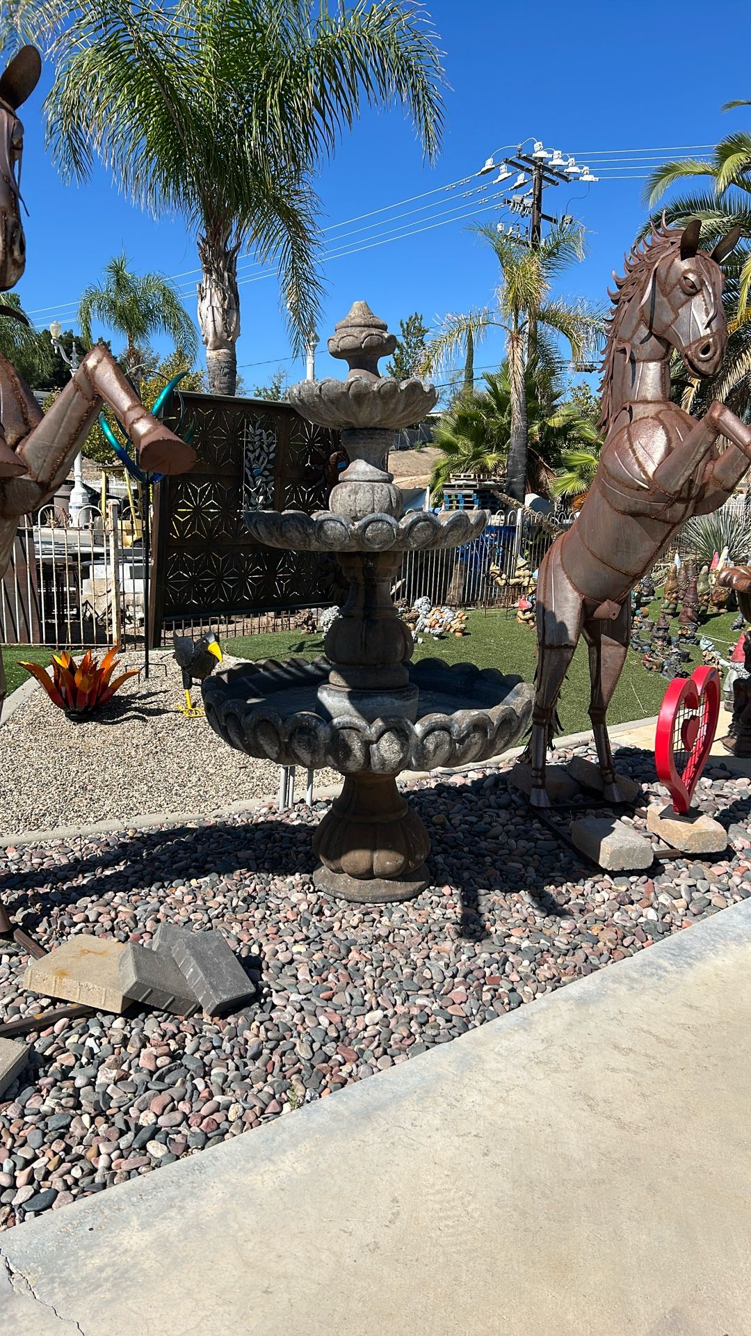 Succulent Fountain