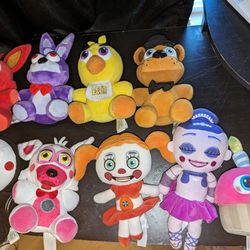 FNAF Five Nights At Freddy's Collectable Plushies 