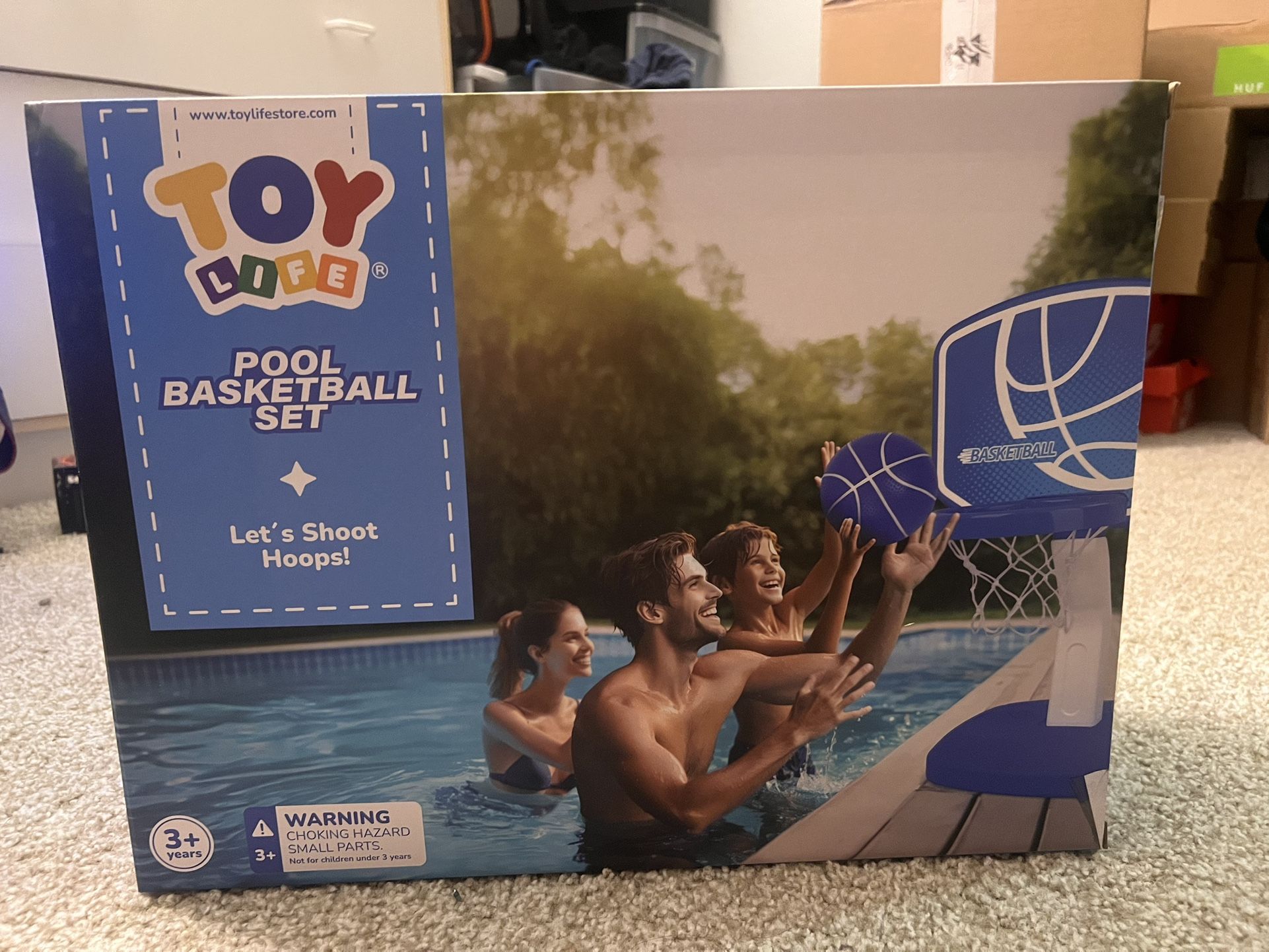 Toy Life Pool Basketball Set Let’s Shoot Hoops