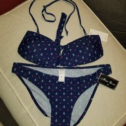 2 NEW Size MEDIUM w/Tags Bikinis Plus Reversible BIKINI Bottom