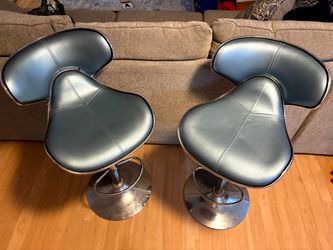 Set of 2 Adjustable Bar Stools