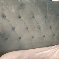 Teal Soft Foam Twin Bedframe 