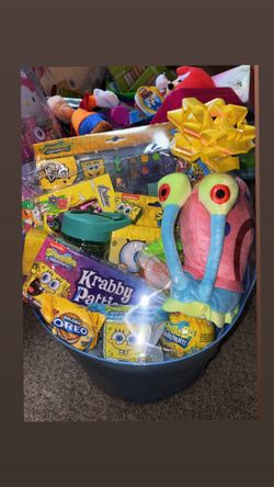 SpongeBob Easter Basket 