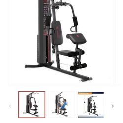 Cable Machine- Marcy 150lb Stack Home Gym