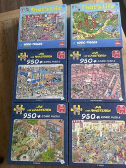 Jan Van Haasteren Comic Puzzles 