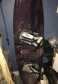 Black widow wake board