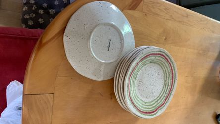 8 Dessert Plates Crate & Barrel