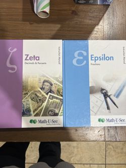 Math U See Instructor Manuals (Zeta & Epsilon)