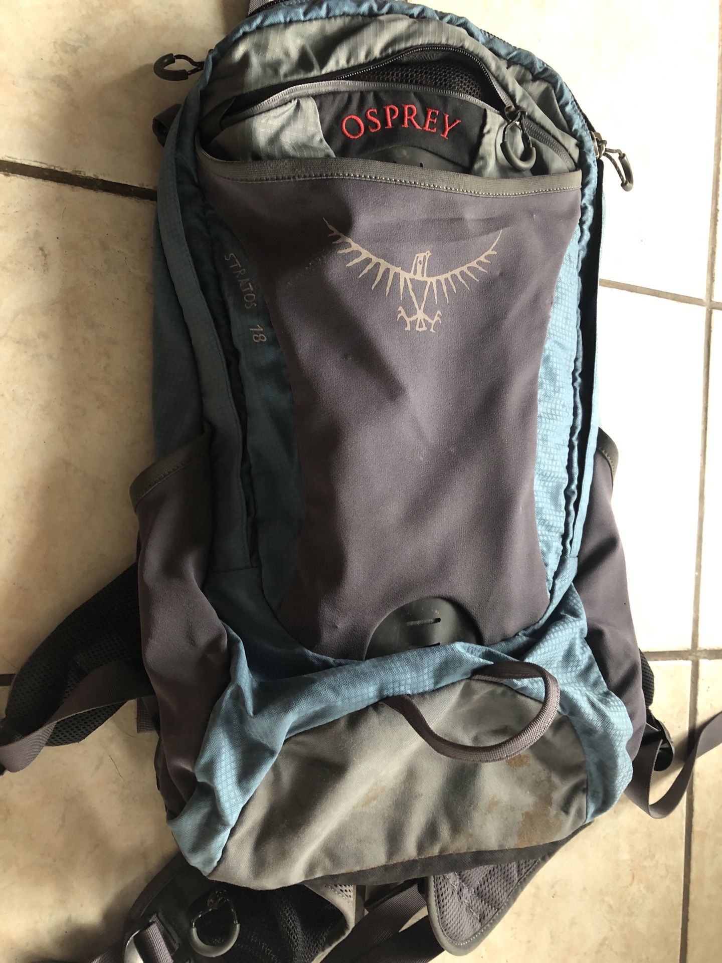 Osprey Aircore Backpack Blue/ Gray