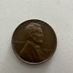 1946 wheat penny with no mint mark 