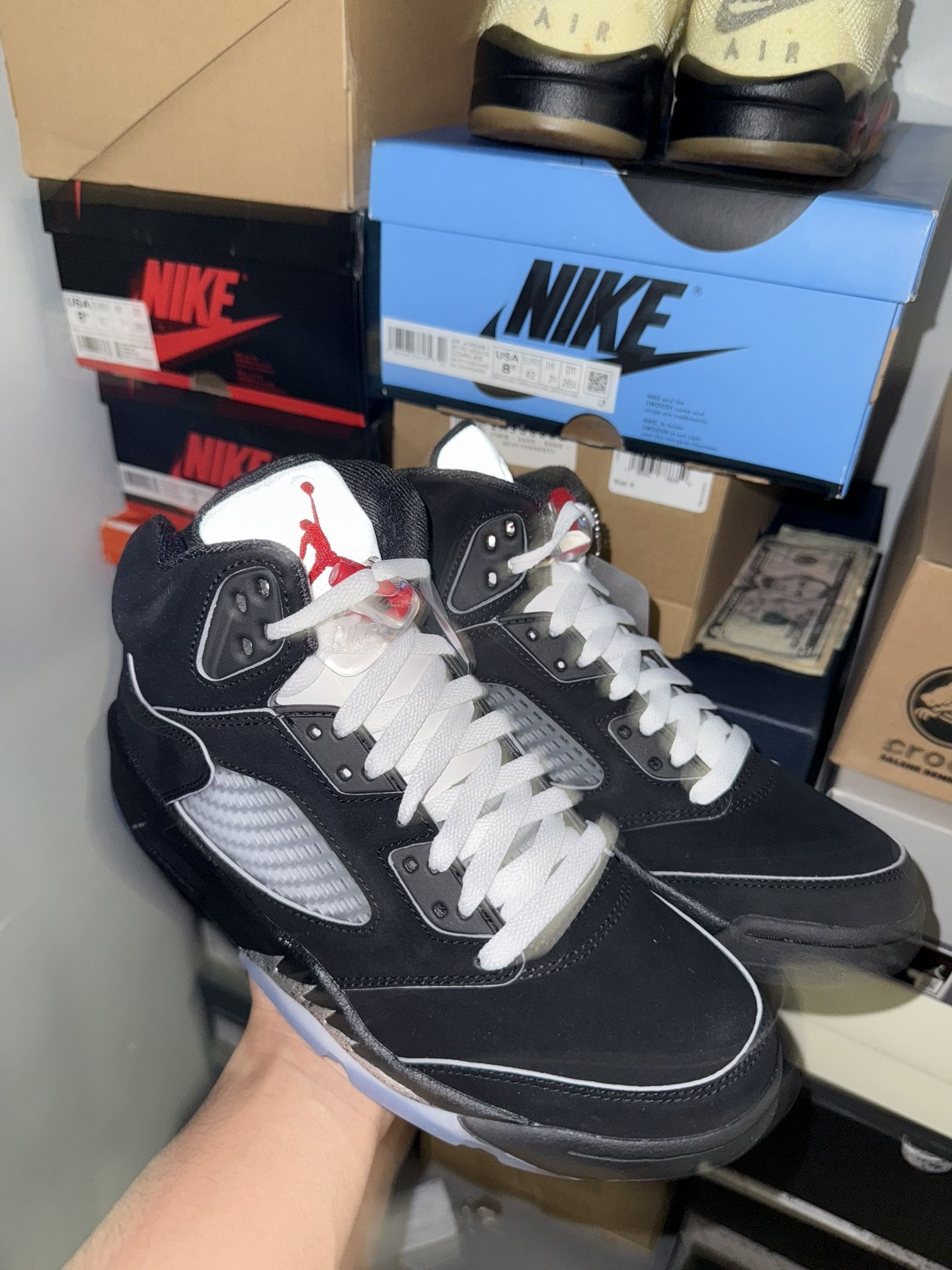 jordan 5 metallic size 7M